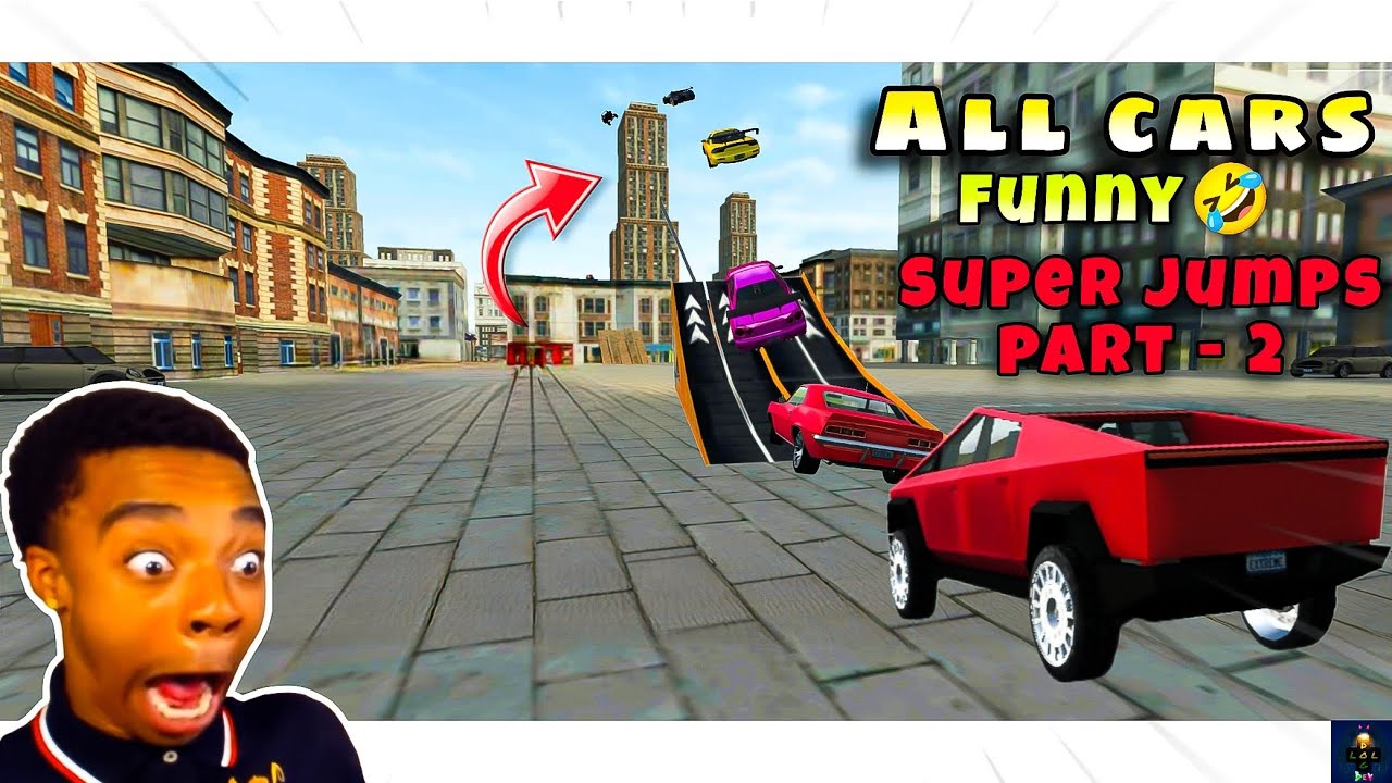 Super Jump On The Town Building😱😱| Must watch| Extreme Car Driving Simulator 🔥🤯