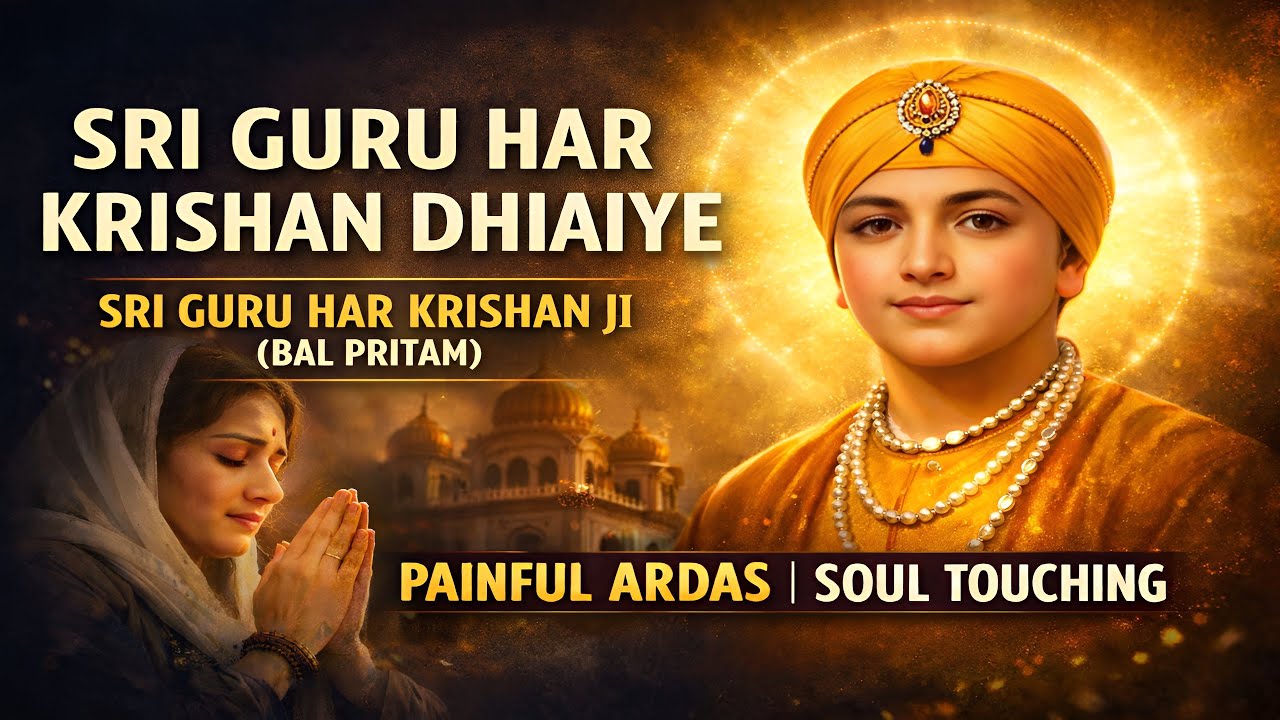 ਸ੍ਰੀ ਗੁਰੂ ਹਰਿਕ੍ਰਿਸ਼ਨ ਧਿਆਈਐ | Soulful Ardas Shabad | Bal Pritam Gurbani Kirtan @Panj Aab Tv