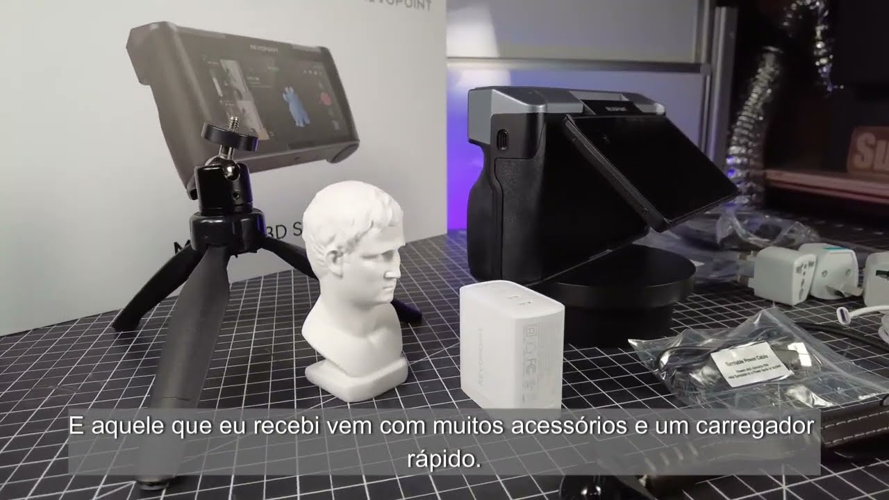 Revopoint MIRACO: Sua primeira impressão neste novo scanner 3D autônomo - PTBR
