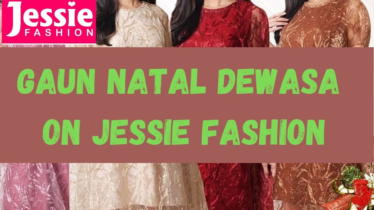 Gaun Natal dewasa On Jessie Fashion