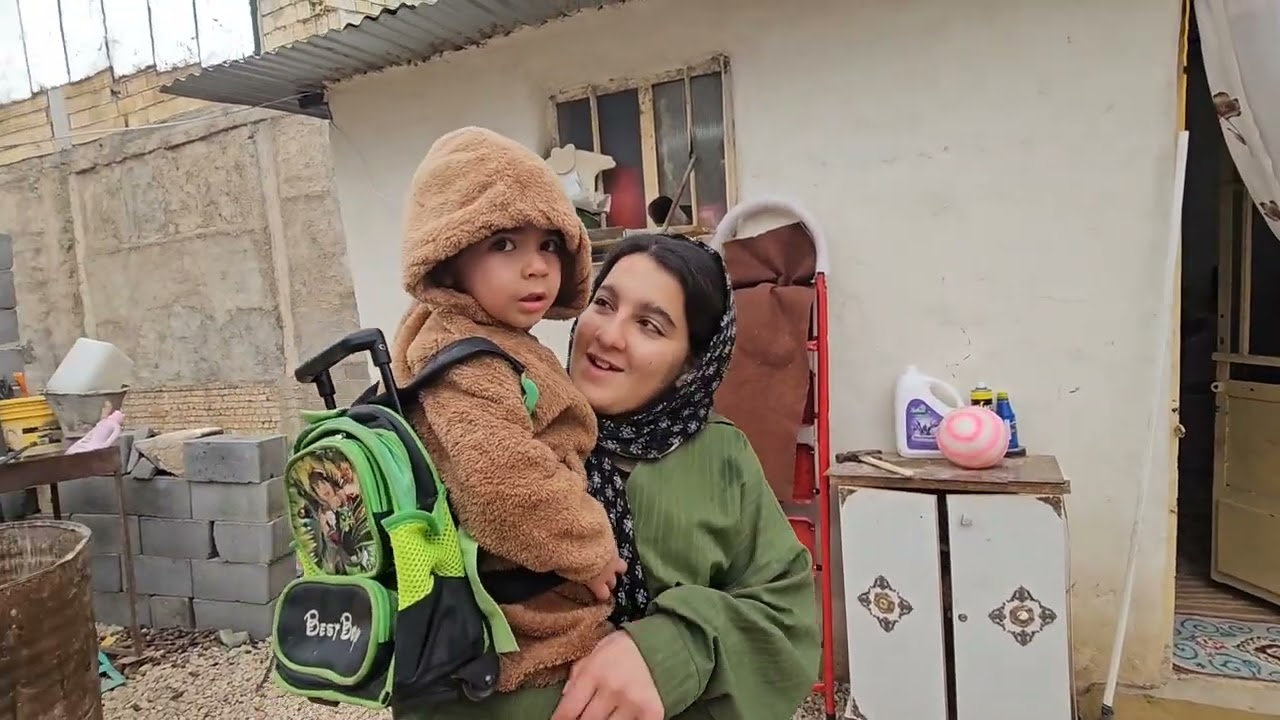 🧵 Delbar Sews Clothes for an Orphaned Girl 👗💔 | Hamid Worried About Families in Financial Crisis