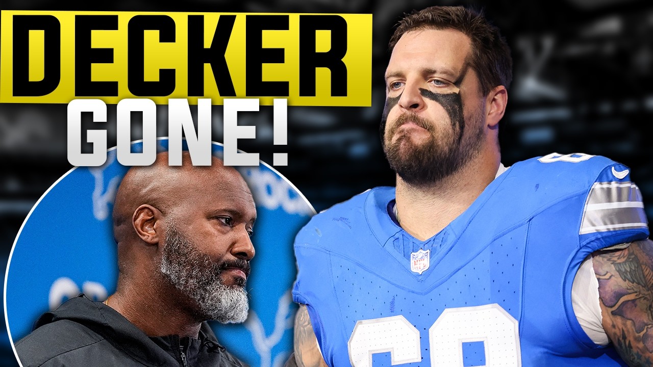 NFL ALL PRO REACTS: Detroit Lions RELEASE Taylor Decker!