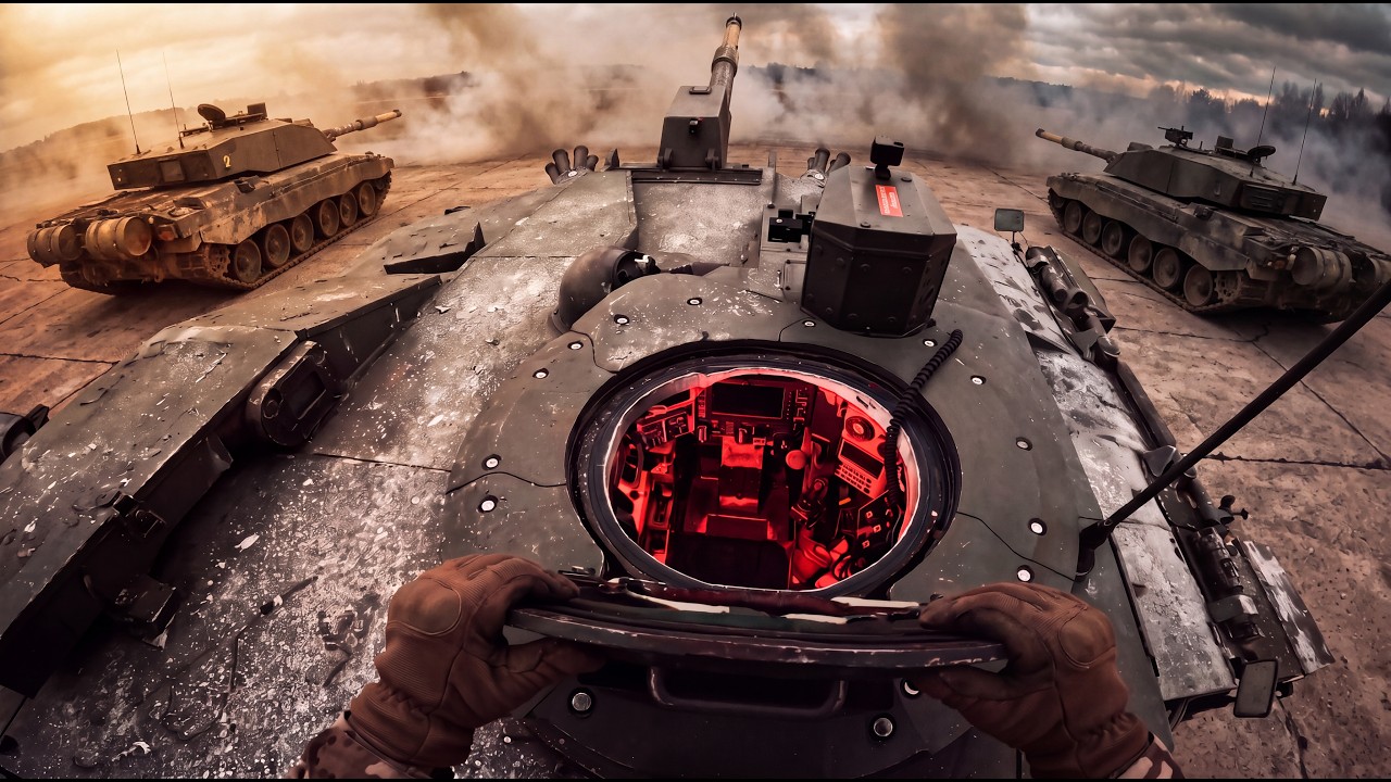Внутри Challenger 2 &ndash; британского 75-тонного основного боевого танка (трейлер)