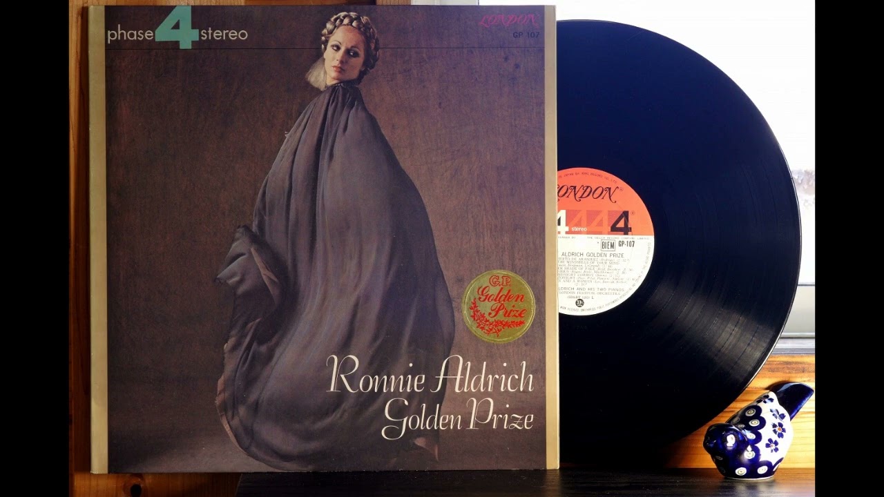 LPレコードでロニー・アルドリッチ ”青春の光と影” ”青い影” 他 全４曲 - Ronnie Aldrich 
