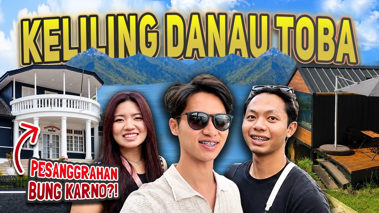 Serasa di Lugano SWISS😭⁉️ Staycation Langsung Menghadap ke Danau TOBA, Parah Cakep BANGET😍⛰️