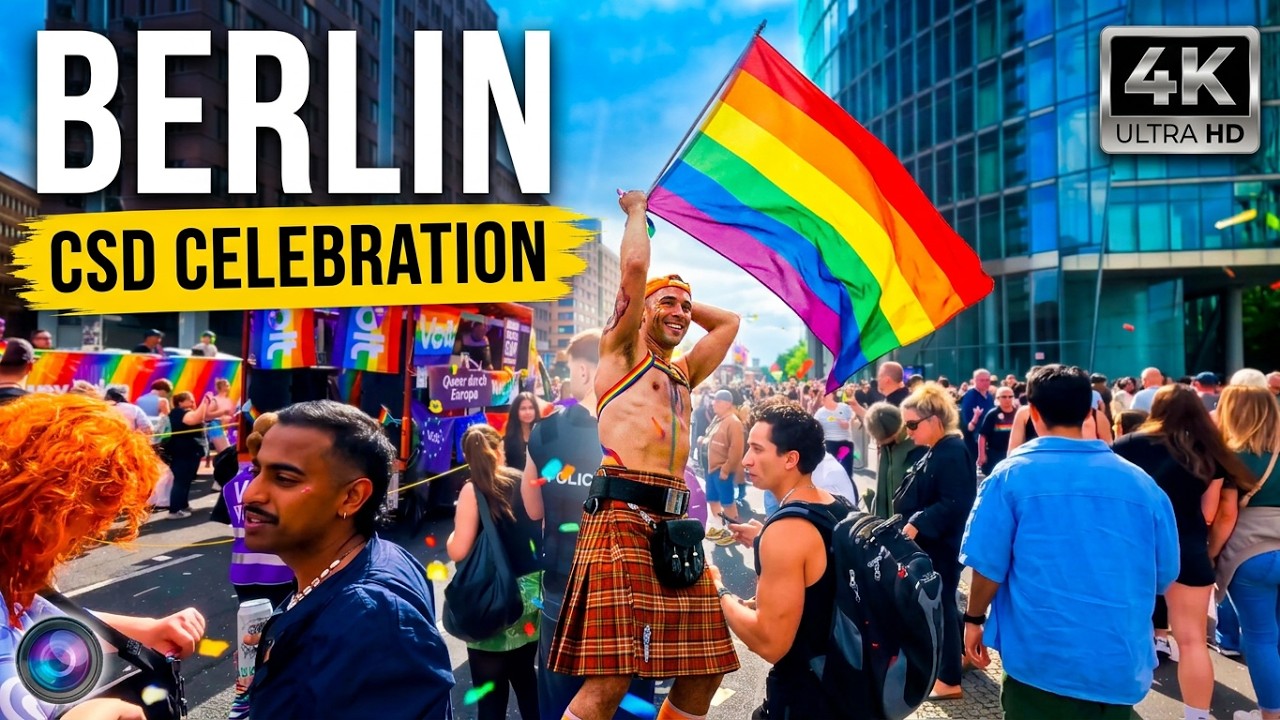 Внутри крупнейшего праздника Берлина: парад CSD Pride