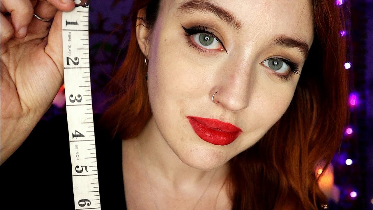ASMR Measuring Your Face Roleplay