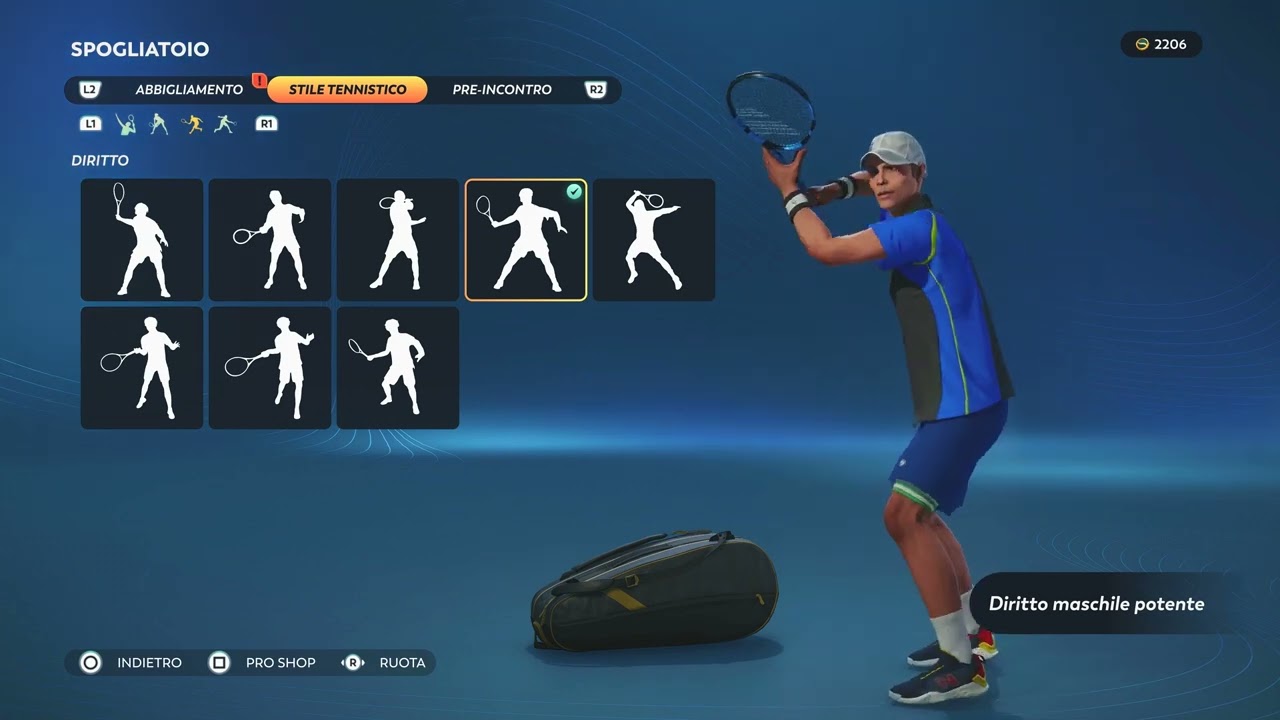 6 build diverse su Top Spin 2K25 da provare #topspin2k25