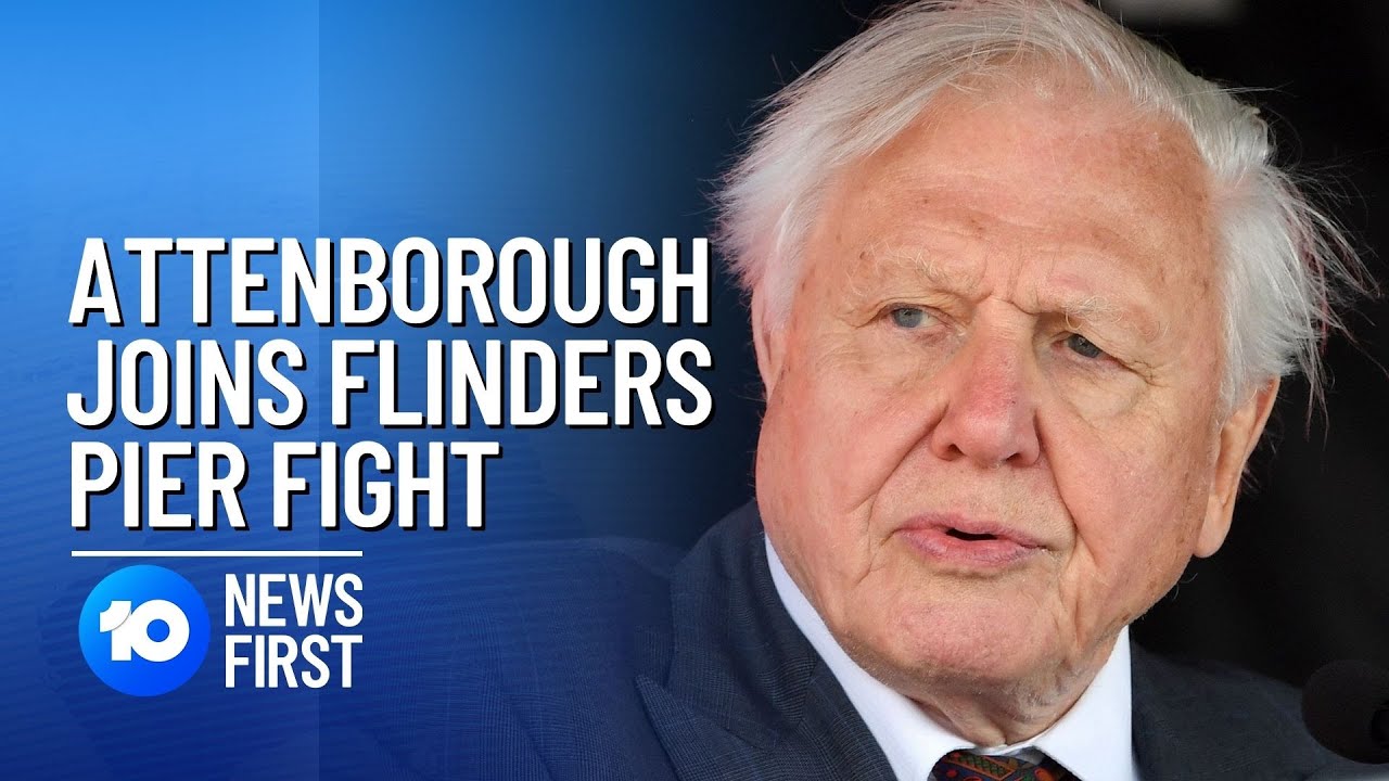 David Attenborough Joins Flinders Pier Fight | 10 News First