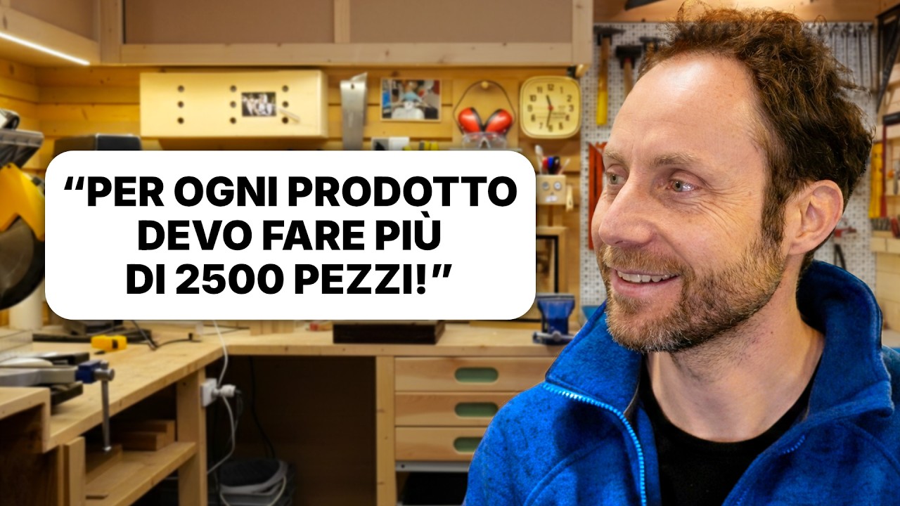 Un BUSINESS dal GARAGE - La storia del progetto con 16 legni differenti