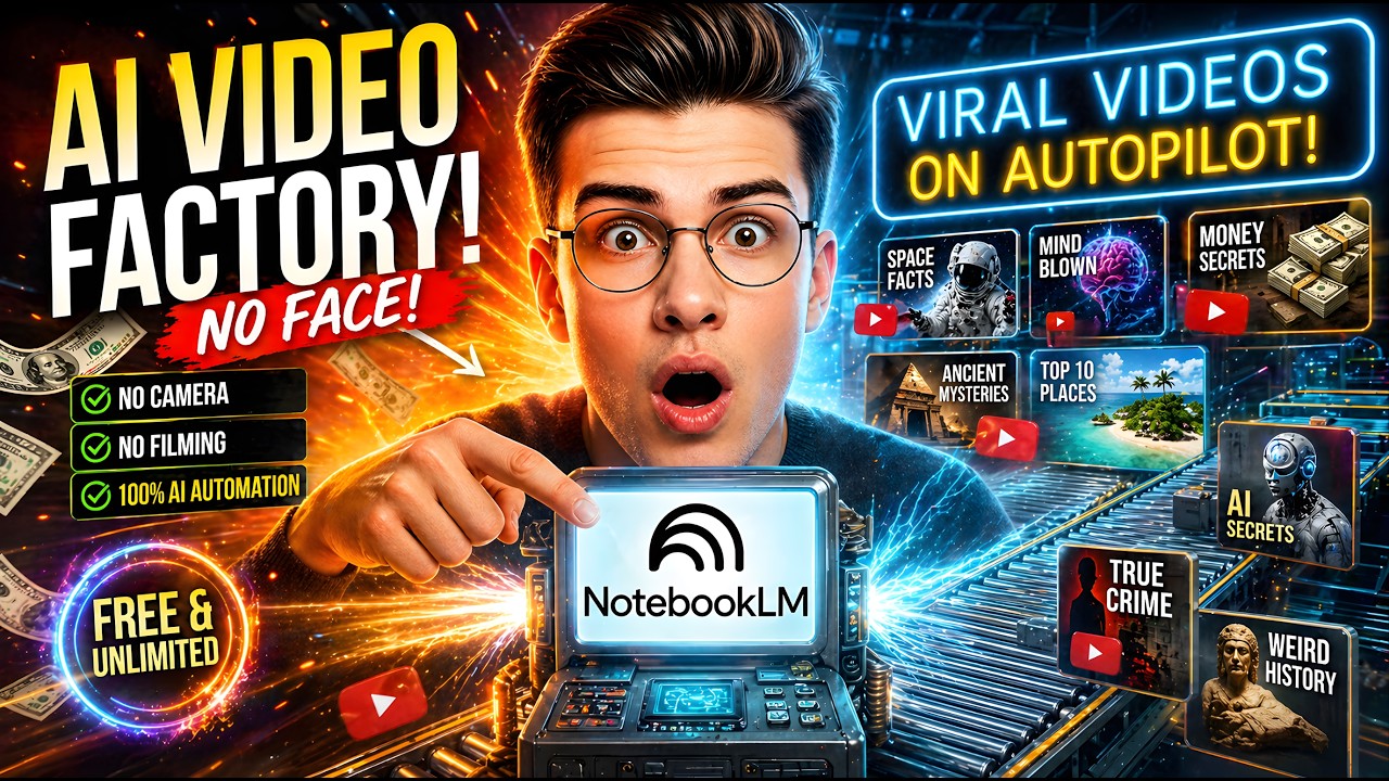 I Used NotebookLM to Copy Viral YouTube Channels, and the Results Were Insane