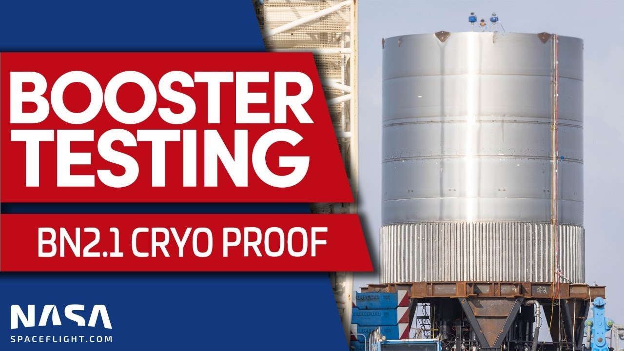 Super Heavy Test Tank Cryogenic Proof Test #2