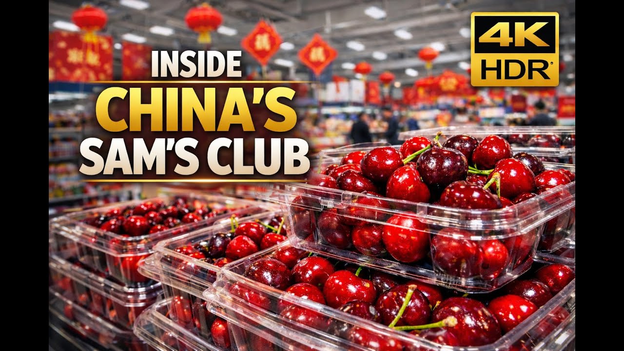 Walking Tour, ASMR, 4K HDR | Lunar New Year Fever: Immersive Shopping at Sam’s Club Hangzhou, China