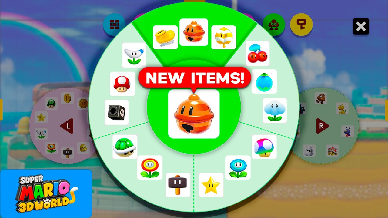 3DWORLD GameStyle! All Power Ups! | Super Mario Maker 2 - Course Maker Experiment!