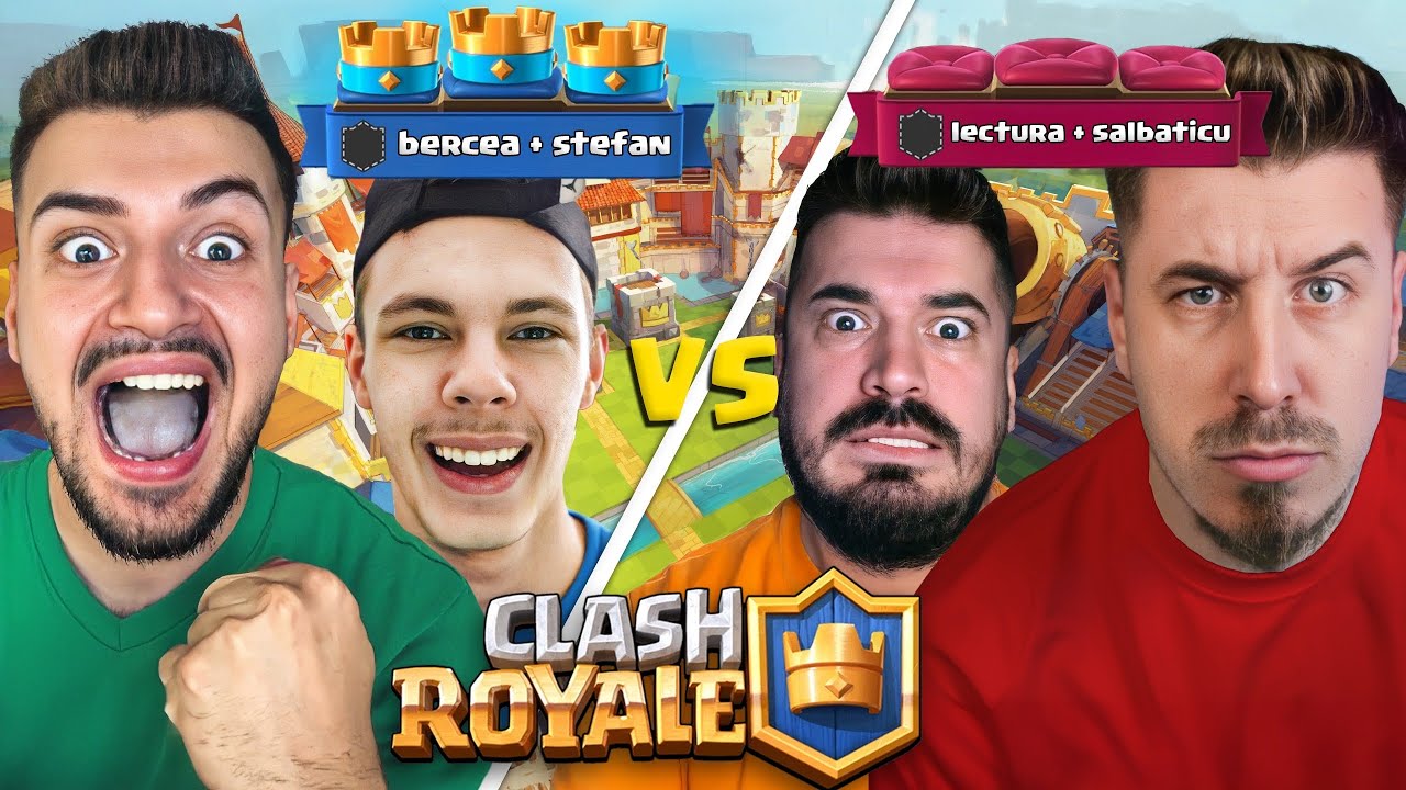 I-am RUPT la 2v2 pe Clash Royale | Au Plecat Din Video