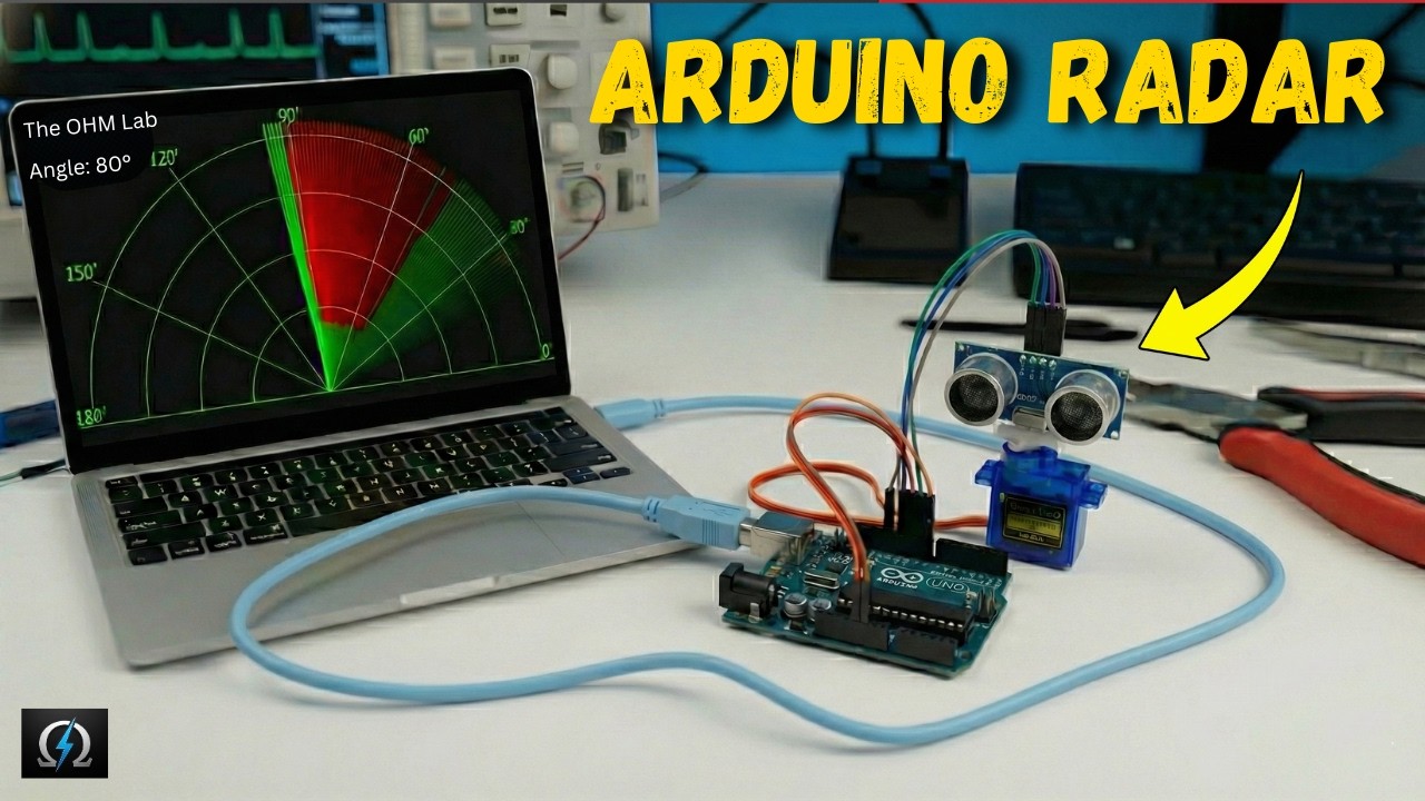 Самодельная радарная система на базе Arduino с сервомотором | НИКТО не расскажет вам, как правиль...