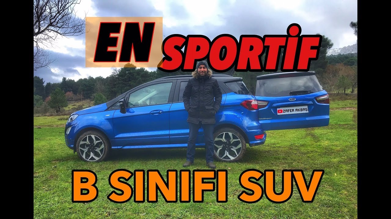 Yeni Ford EcoSport 1.5 EcoBlue ST-Line 6 ileri Manuel İç ve Dış İnceleme