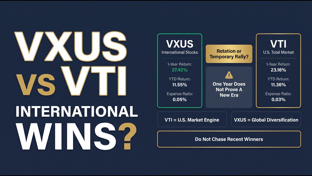 VXUS vs VTI in 2026: Are International ETFs Finally Beating U.S. Stocks?