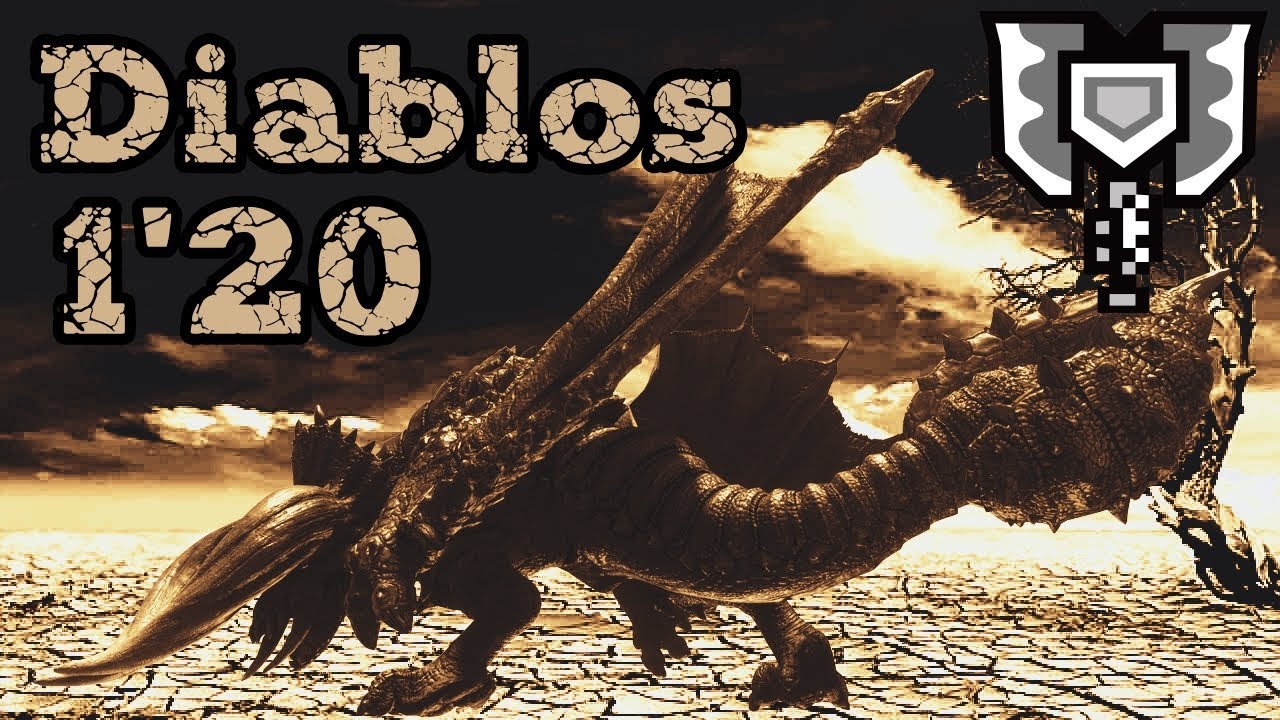 MHWorld - Diablos ディアブロス Solo [1'20] Charge Blade