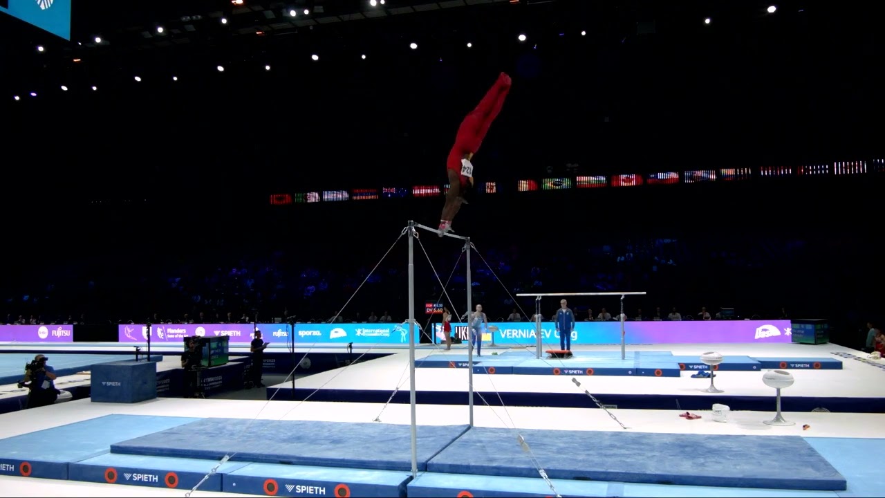 KUAVITA Noah (BEL)_2023 Artistic Worlds, Antwerp (BEL)_Qualifications_Horizontal Bar