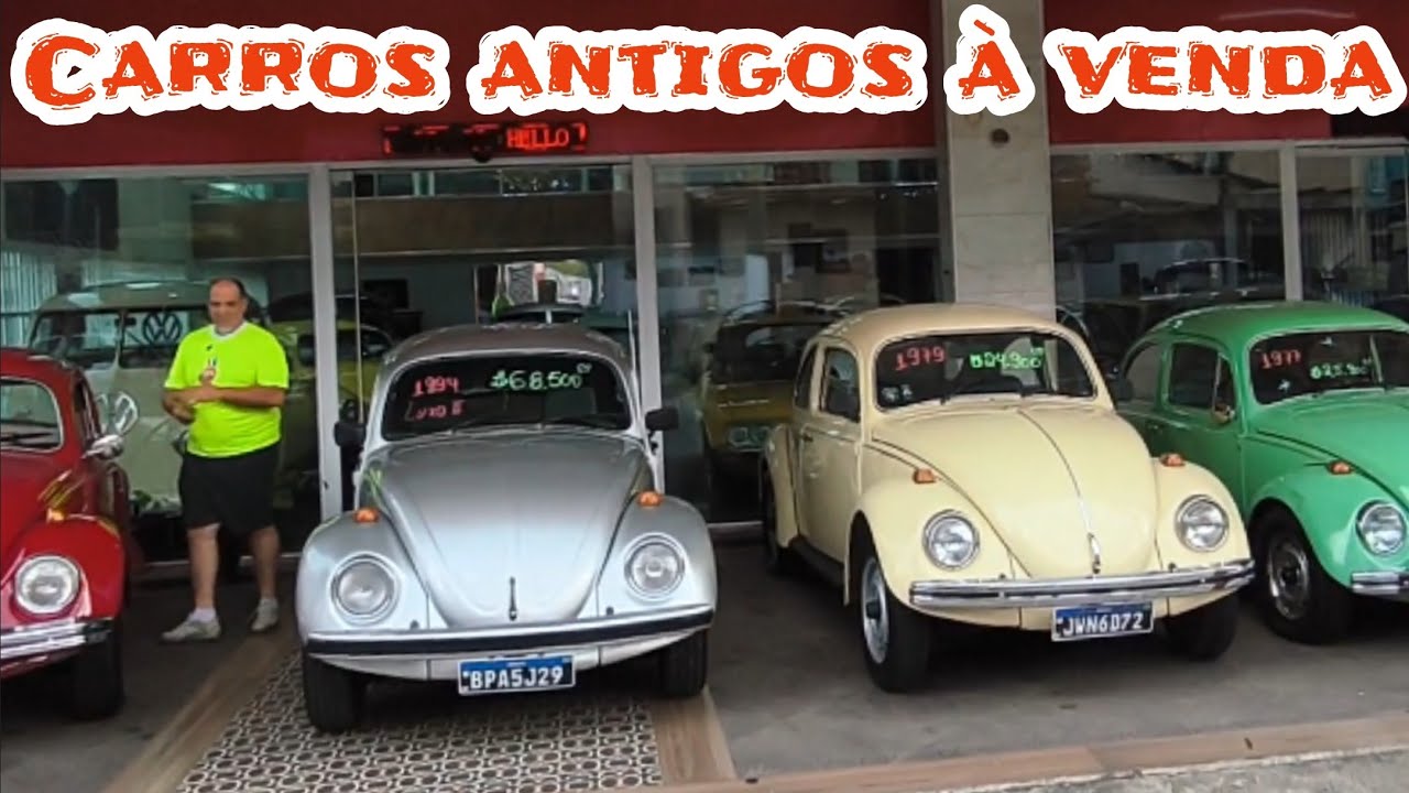 OLHA SÓ TODOS À VENDA FUSCAS E OUTROS CARROS ANTIGOS GARAGEM DO BABA2 #classiccars #aircooled #fusca