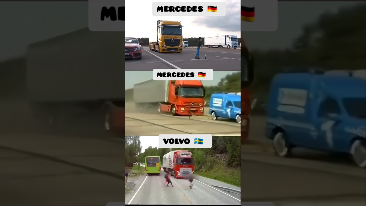 Mercedes vs Volvo &ndash; Automatic Emergency Braking Test! This Was Unexpected