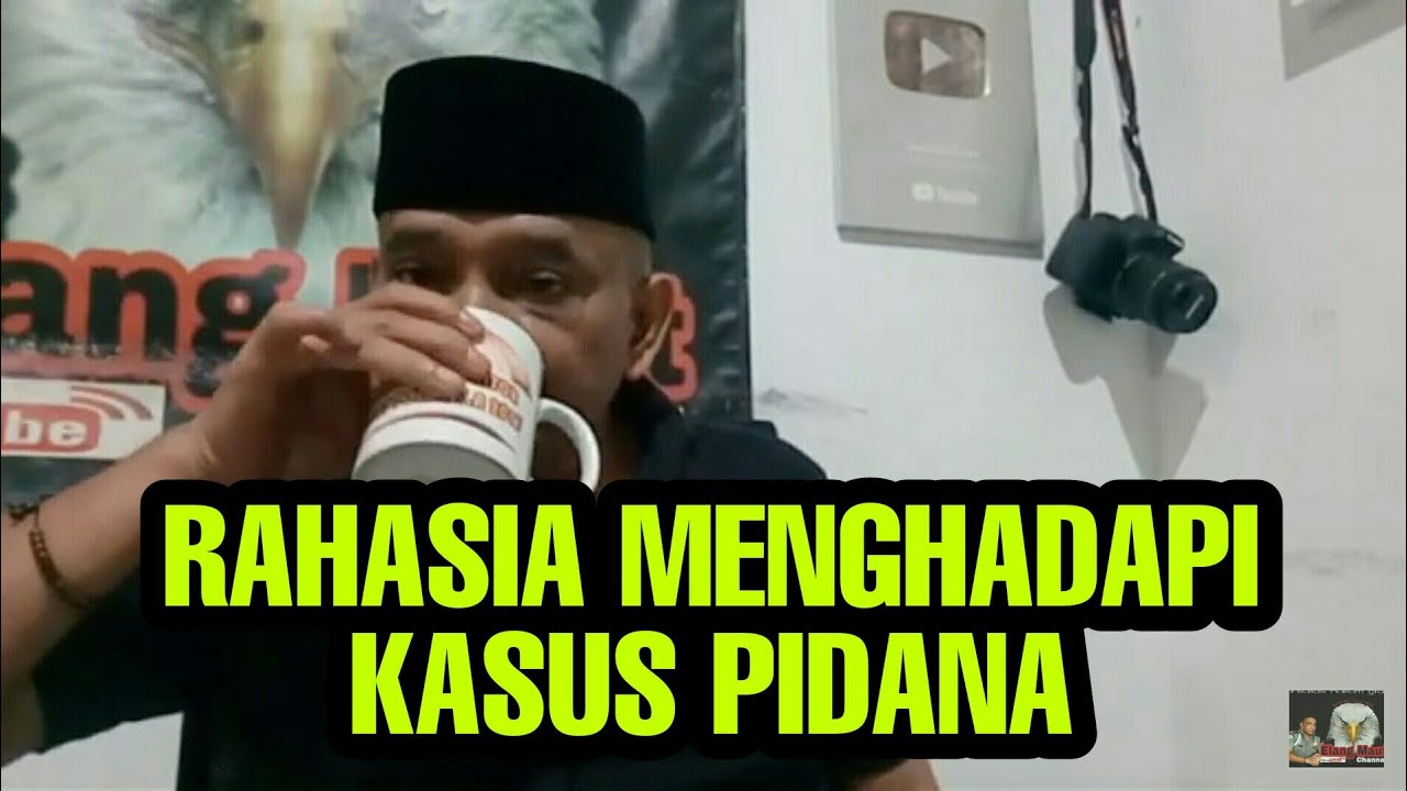 Rahasia membela diri ketika kena kasus Pidana