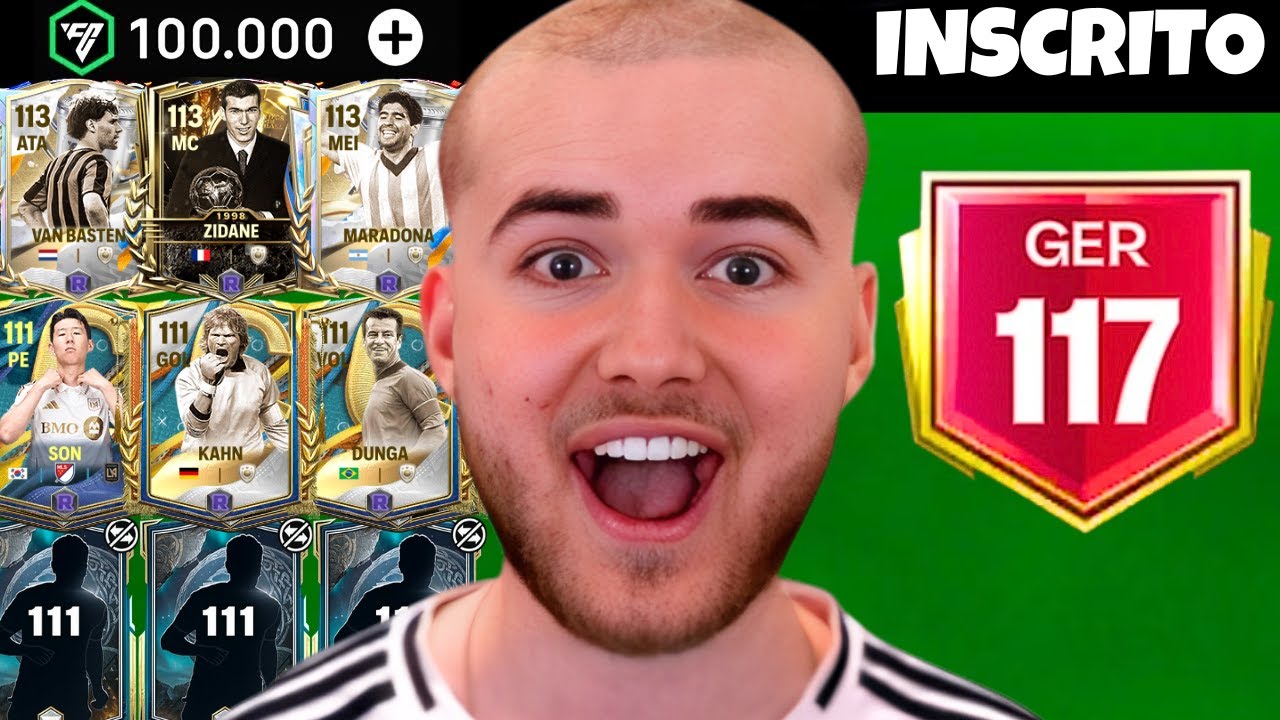 AJUDEI o TIME do INSCRITO a CHEGAR no GER MÁXIMO do FC MOBILE 26