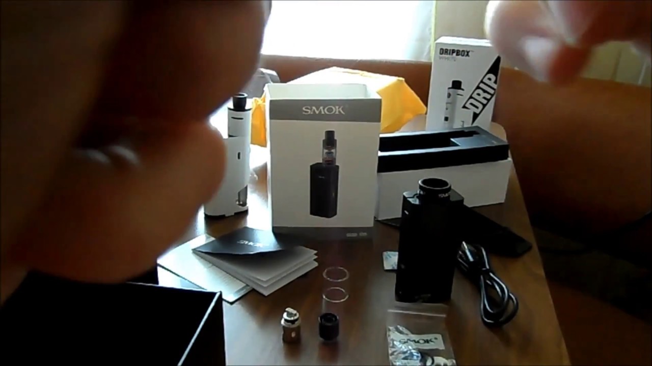 Обзор на Smok Nano One Kit 80W TC и Kanger Dripbox 60w Starter Kit
