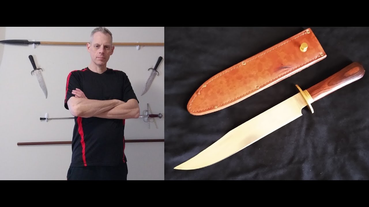 American Bowie Knife & its techniques: Interview with Thayne Alexander (Part 1)