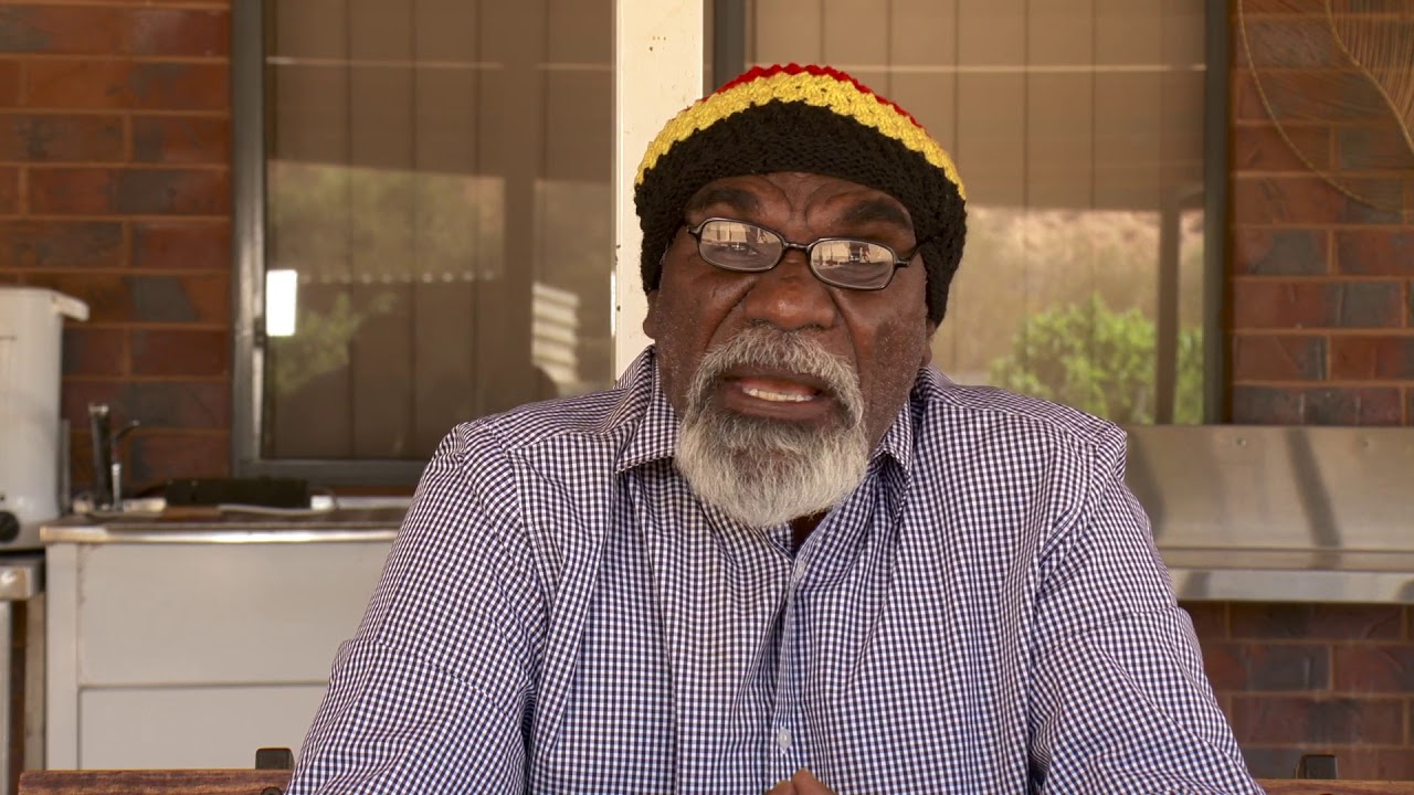 Warlpiri Man - Protect Our Culture (English)