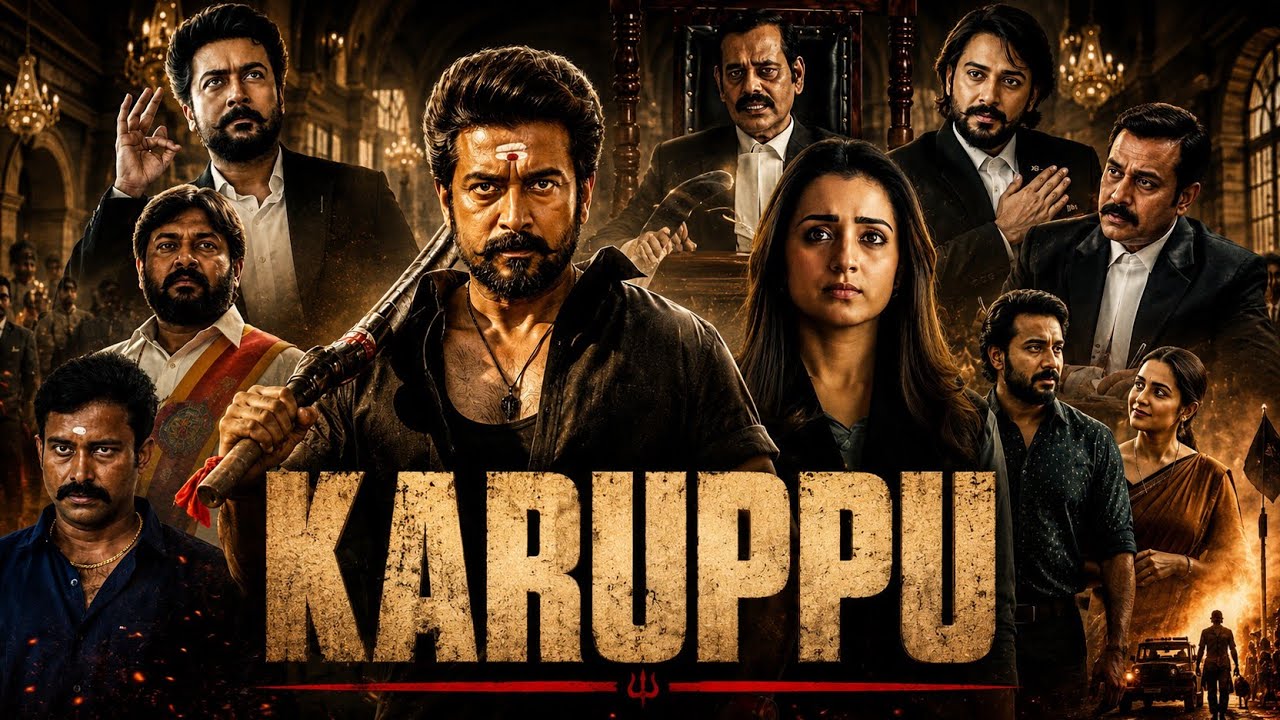Karuppu Full Movie In Hindi Dubbed 2026 | Suriya, Trisha Krishnan, Rj Balaji | Review And Details |
