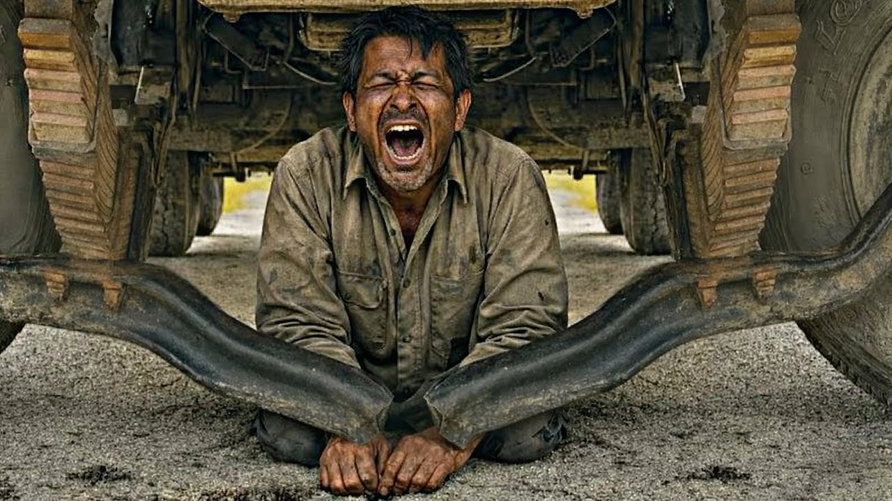 How to Fix a Front Axle On Mid-Traffic | Quick and Efficient Roadside Oil Tanker Repair Techniques