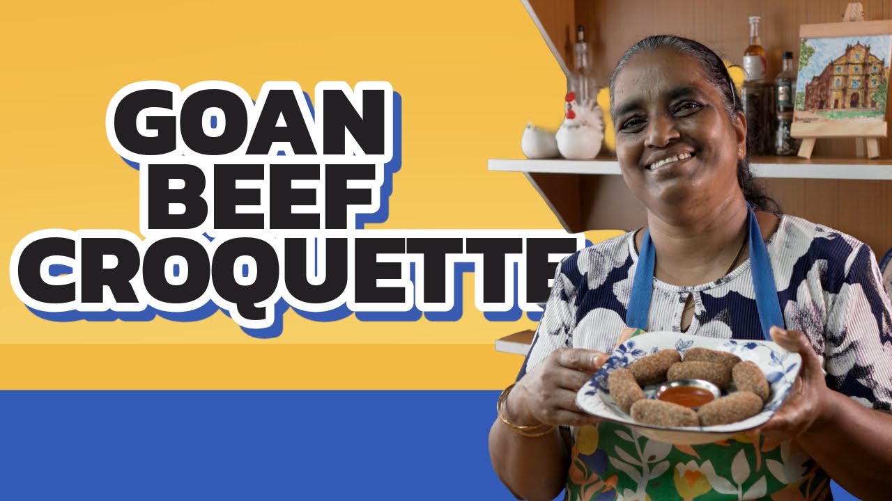 How to make Goan Beef Croquette at home 🥩 | Goan Beef Croquette | Maria Cooks Goa 