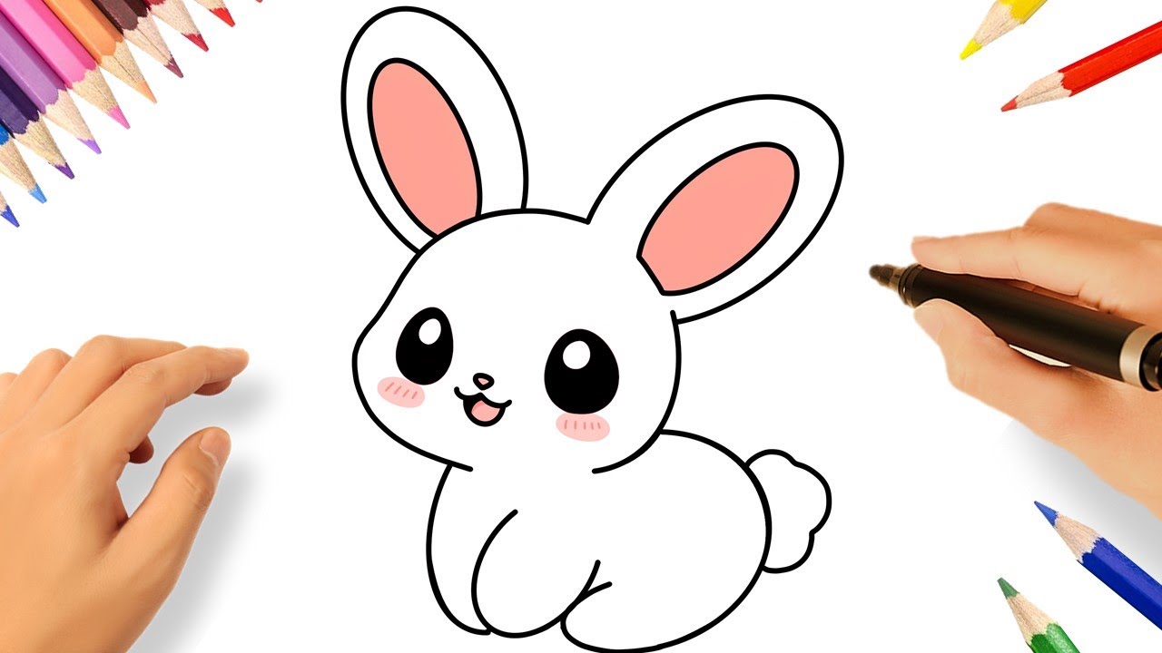 COMMENT DESSINER UN LAPIN MIGNON FACILE