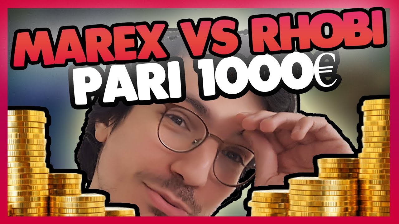 EPISODE 2 - PARI 1000&euro; 💰 - MAREX VS RHOBALAS - RUSH UNRANKED TO CHALLENGER EN UN MOIS