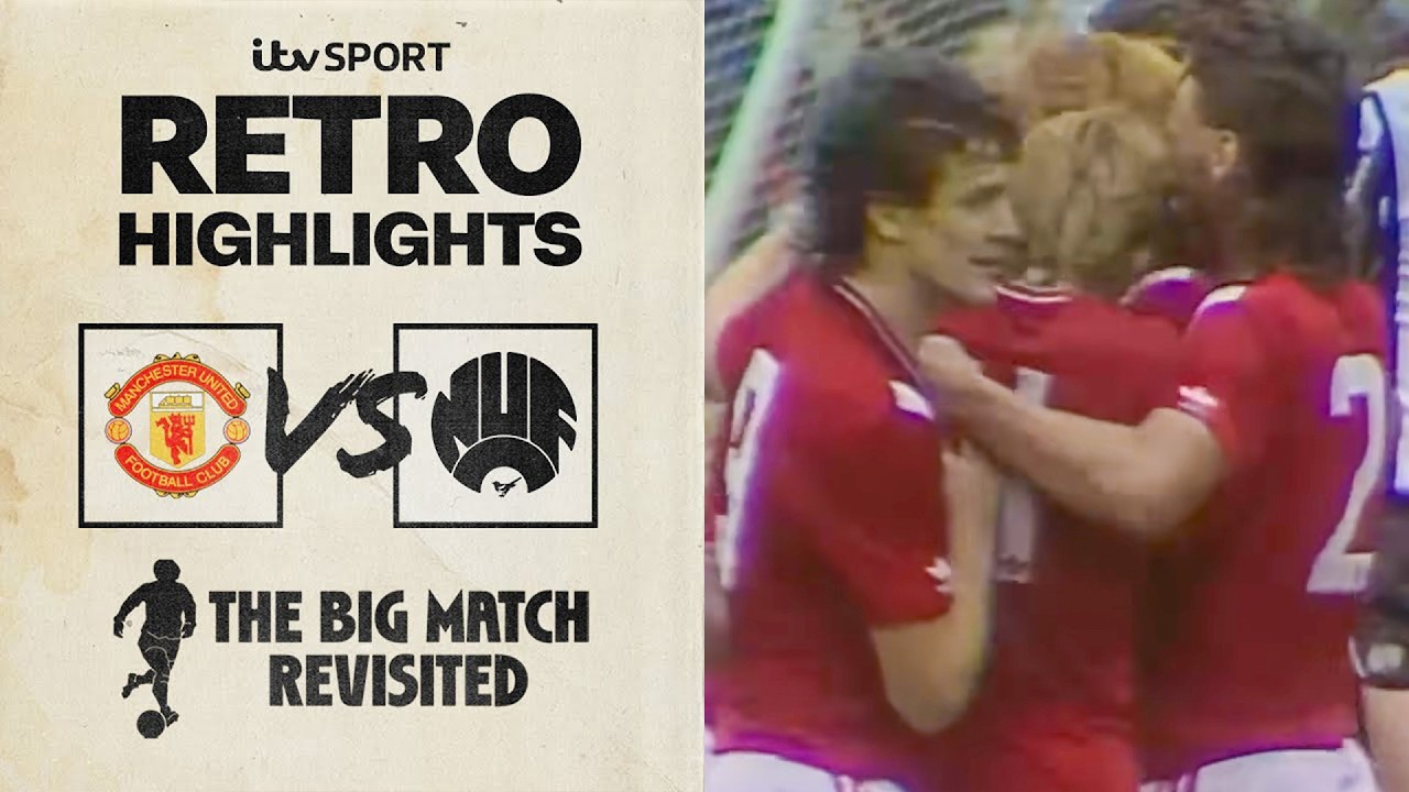 RETRO HIGHLIGHTS: Manchester United v Newcastle United | 1984/85 | The Big Match Revisited