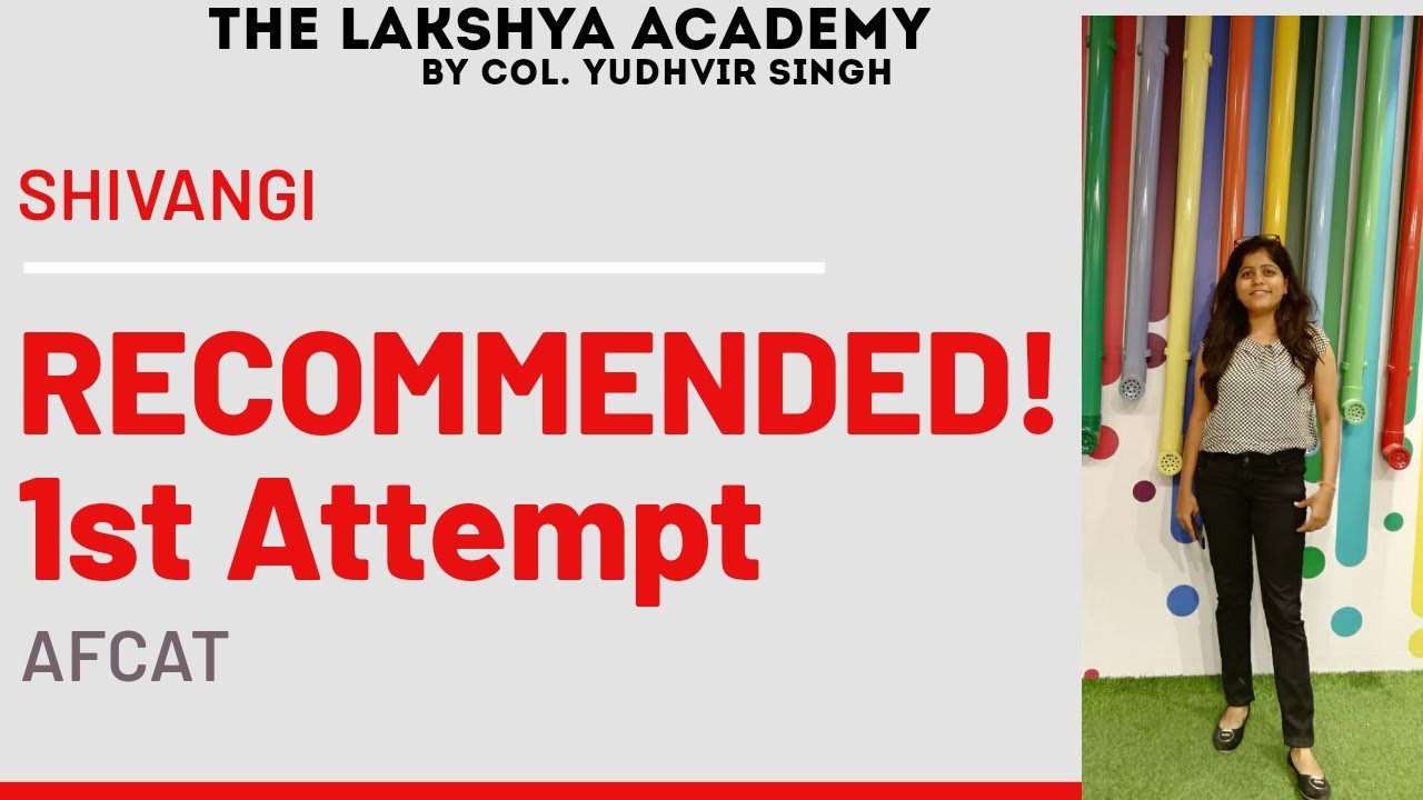 Inspiring story of afsb recommended candidate