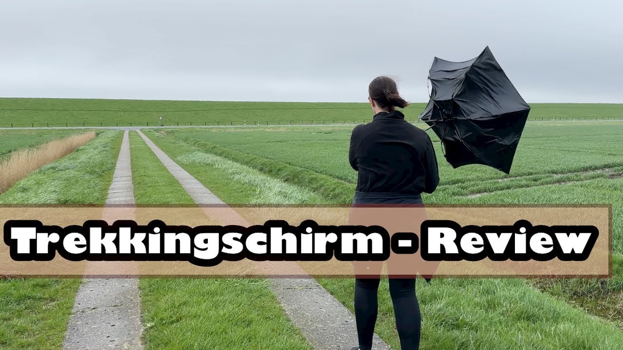 Review - Trekkingschirm von Euroschirm light Trek Ultra (Regenschirm und Sonnenschirm, 180 Gramm)