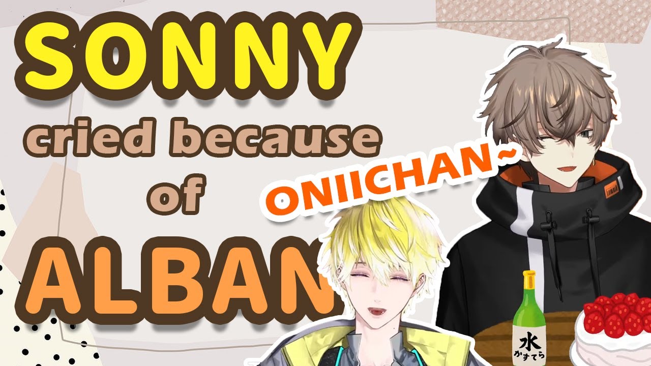 Sonny cried 【ALBAN KNOX | NIJISANJI EN】