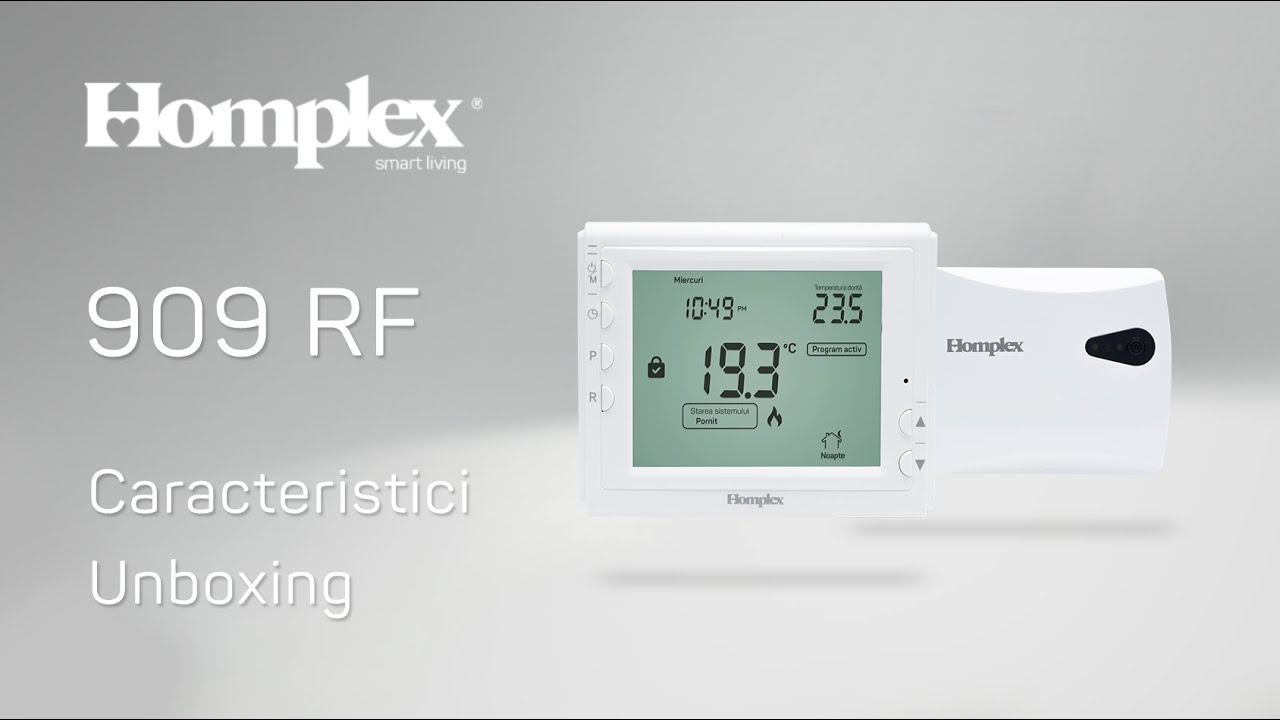 Homplex 909 RF - Unboxing și caracteristici