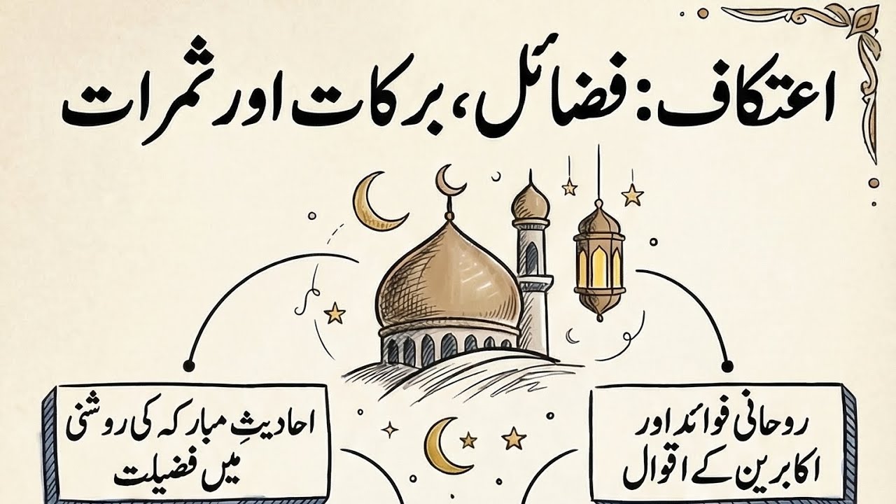 اعتکاف کے فضائل/ اعتکاف کی فضیلت/eitikaf k Fazail 
