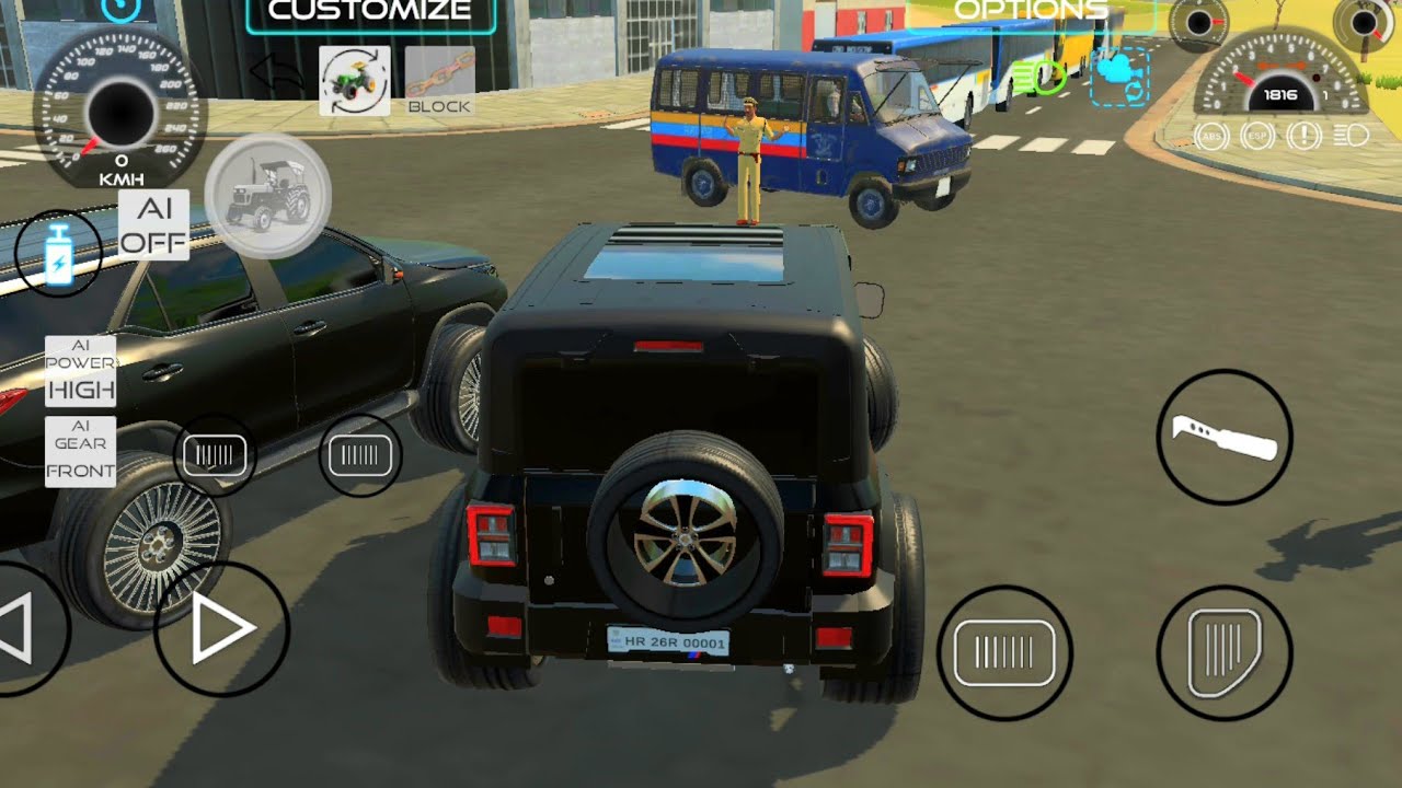 Kafila thar fourteen पुलिस lekar gayi ROHIT Dheswal TRACTOR 🚜 Indian vehicles simulator 3d 