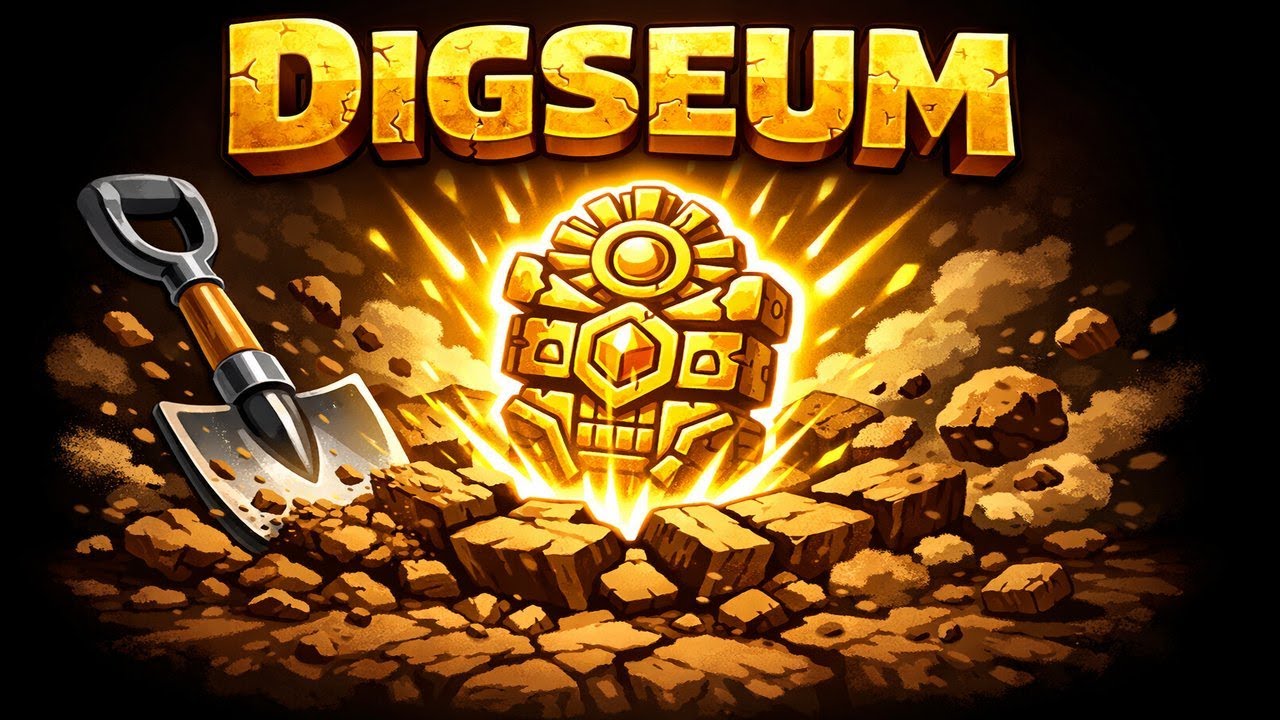 Can We Dig Our Way to RARE TREASURES?! Digseum (FULL GAME)