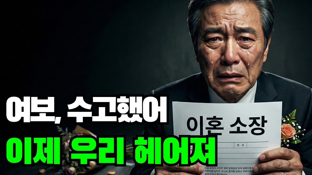 남편은 돈 버는 기계, 아내는 투명인간    은퇴하자마자 날아온 충격적인 황혼이혼 소장