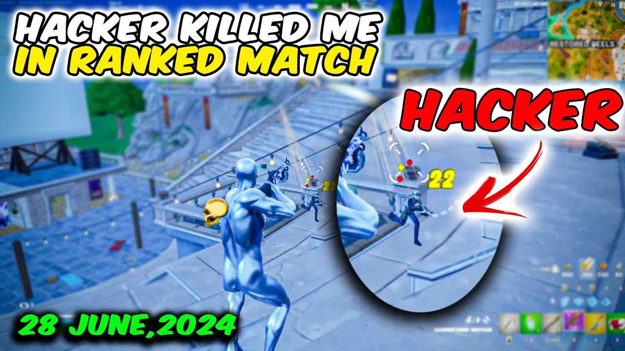 Fortnite Hacker Enters My Game (Teleport, Reload Hack, Infinite Ammo & HeadShot) Ch5 Season 3 Ranked