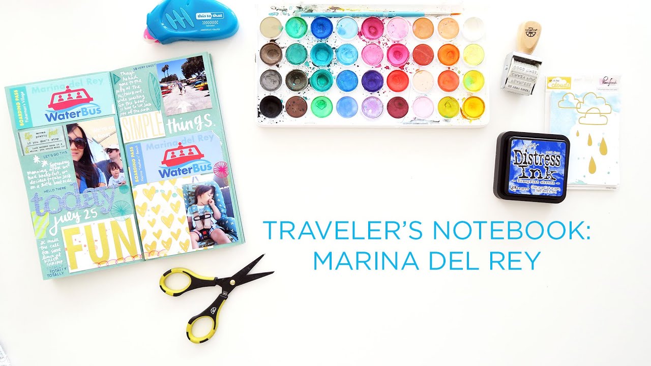 Traveler's Notebook - Marina Del Rey