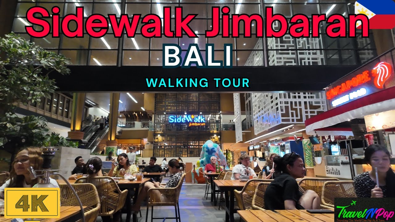 🇮🇩 Exploring Sidewalk Jimbaran Mall | Quick Walk in Bali&rsquo;s Local Mall