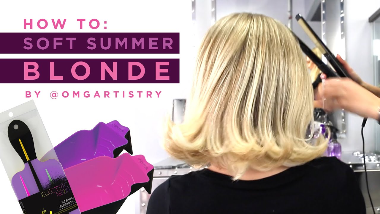 HOW TO: Soft Summer Blonde by @omgartistry