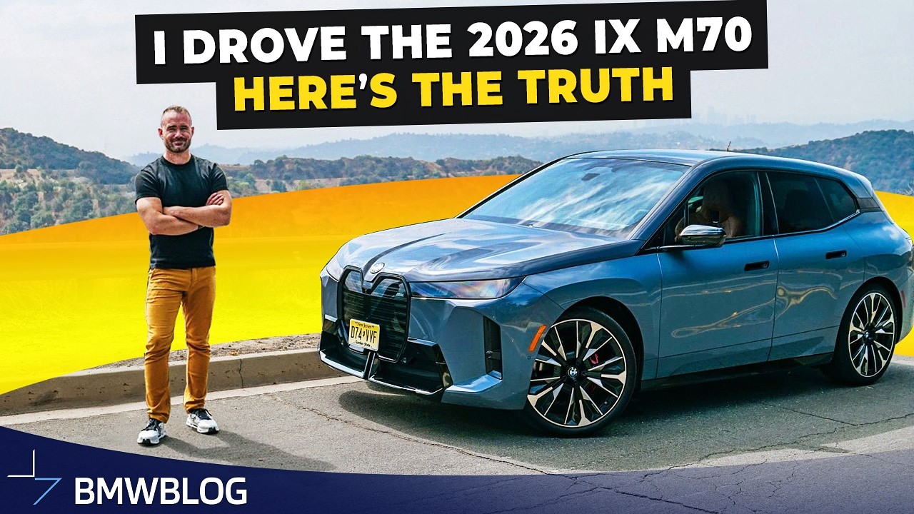 Обзор BMW iX: жизнь с M70 2026 года (самый мощный электромобиль BMW на сегодняшний день)